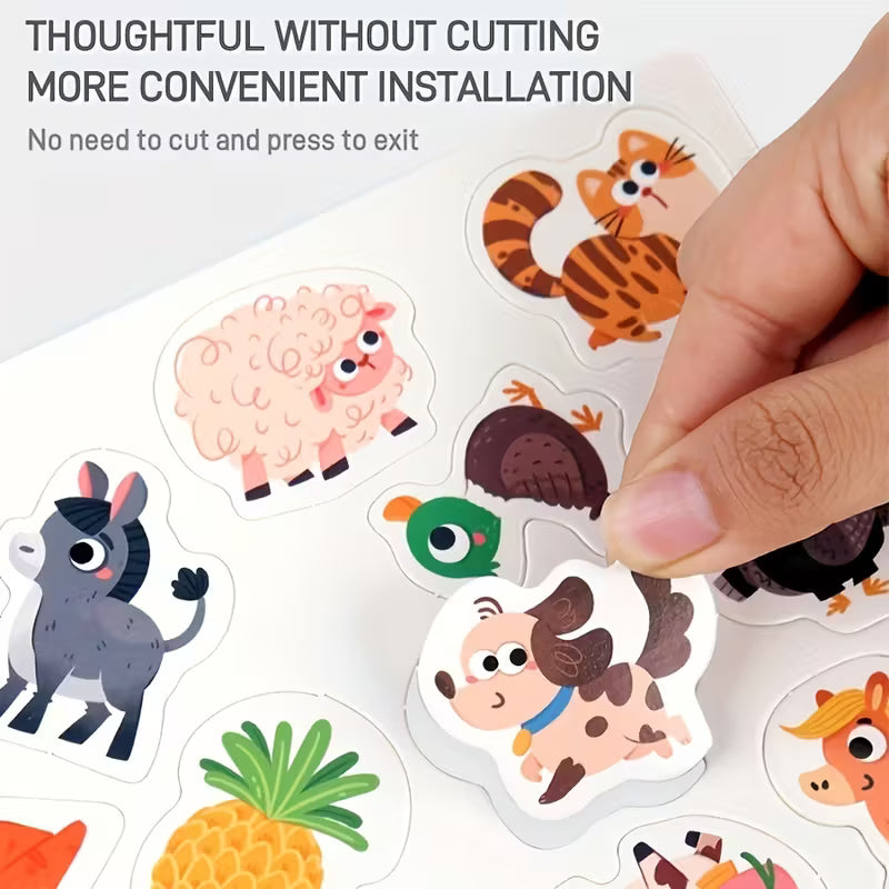 Interactive Reusable Educational Quiet Book