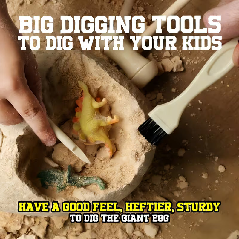 Ephemeral Dinosaur Egg Digging Toy