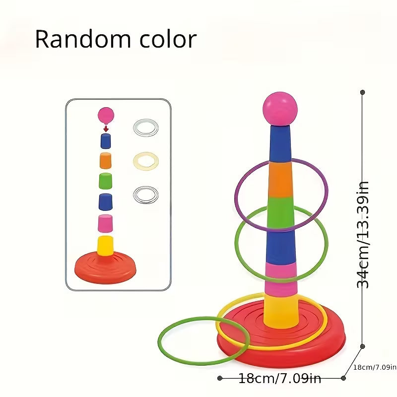 Hoop Tossing Game Set