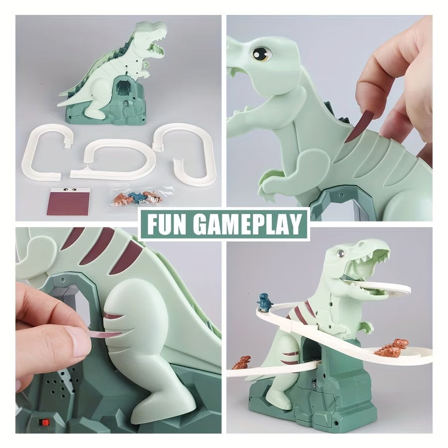 Dinosaur Climbing Slide Track Toy