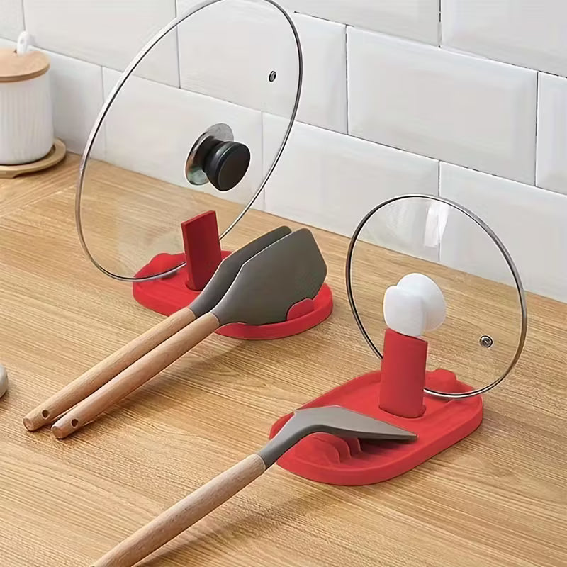 Pot Lid Holder & Spoon Rest
