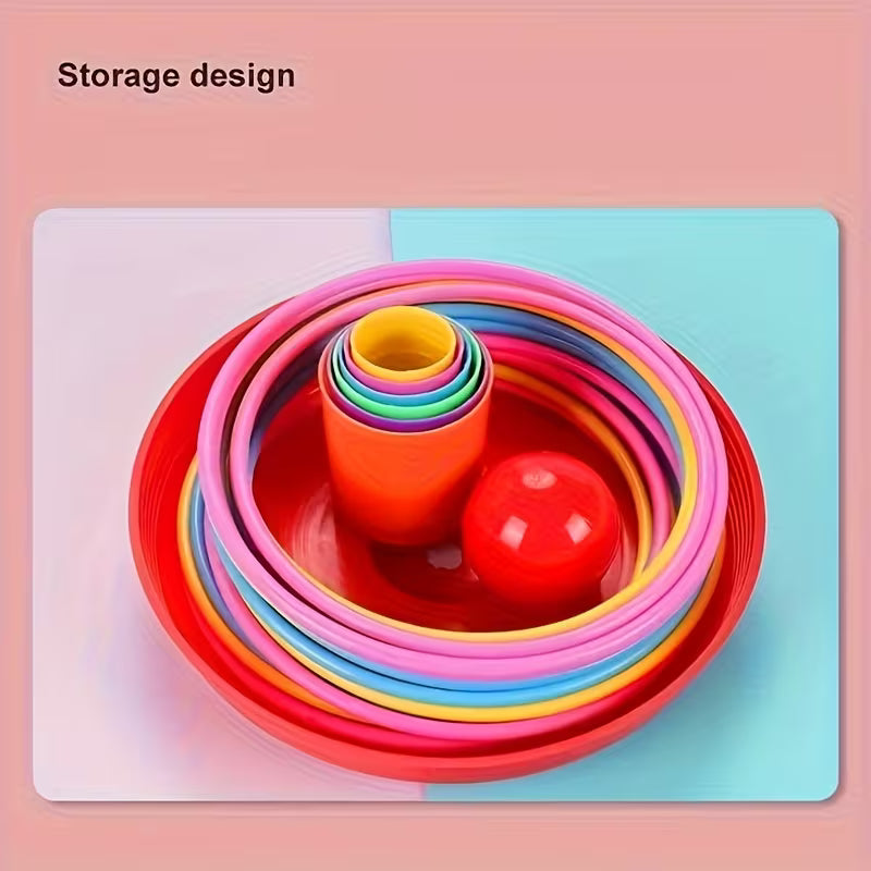 Hoop Tossing Game Set