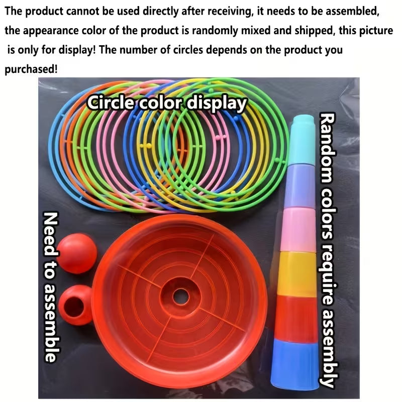 Hoop Tossing Game Set