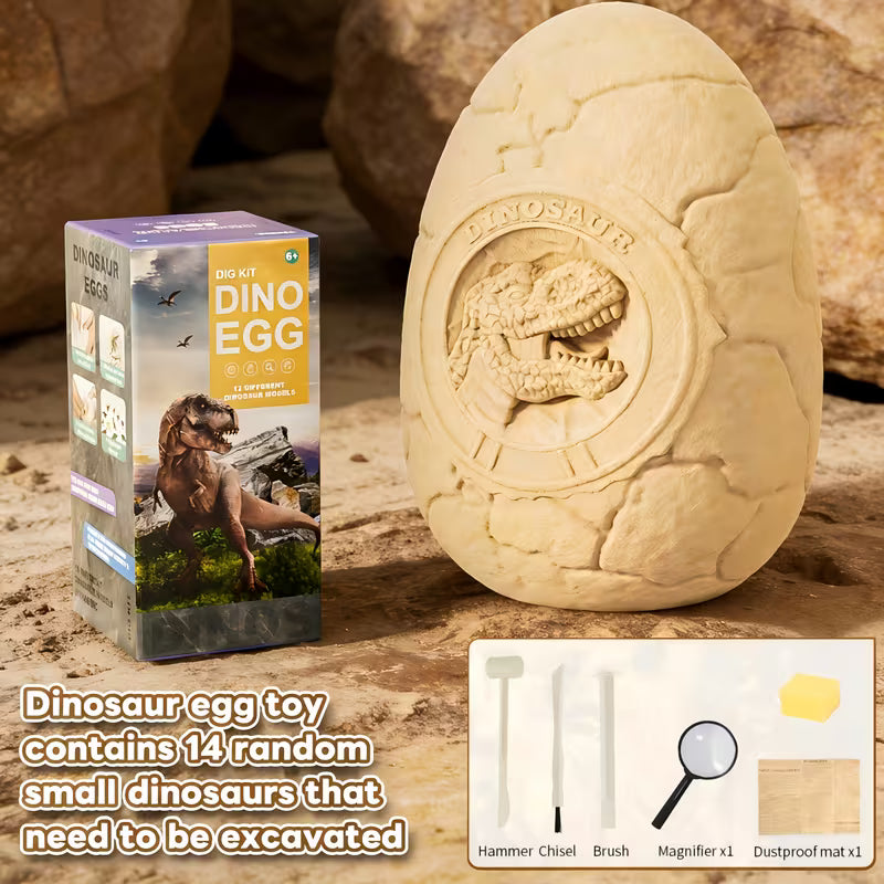 Ephemeral Dinosaur Egg Digging Toy