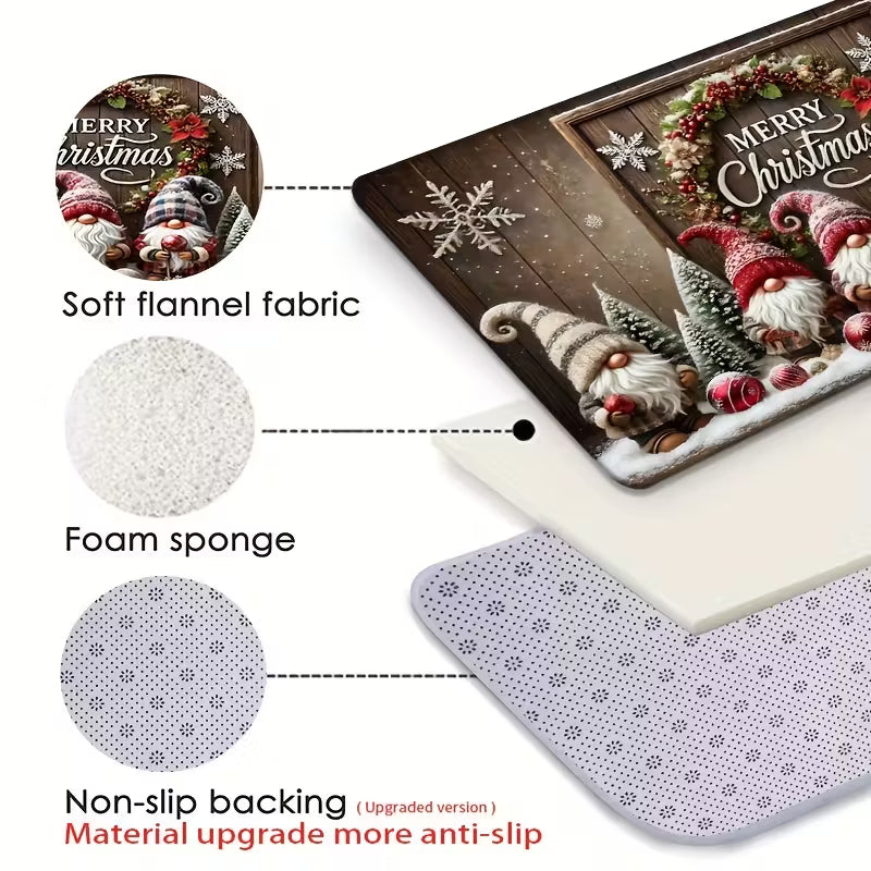 Christmas Kitchen Mat