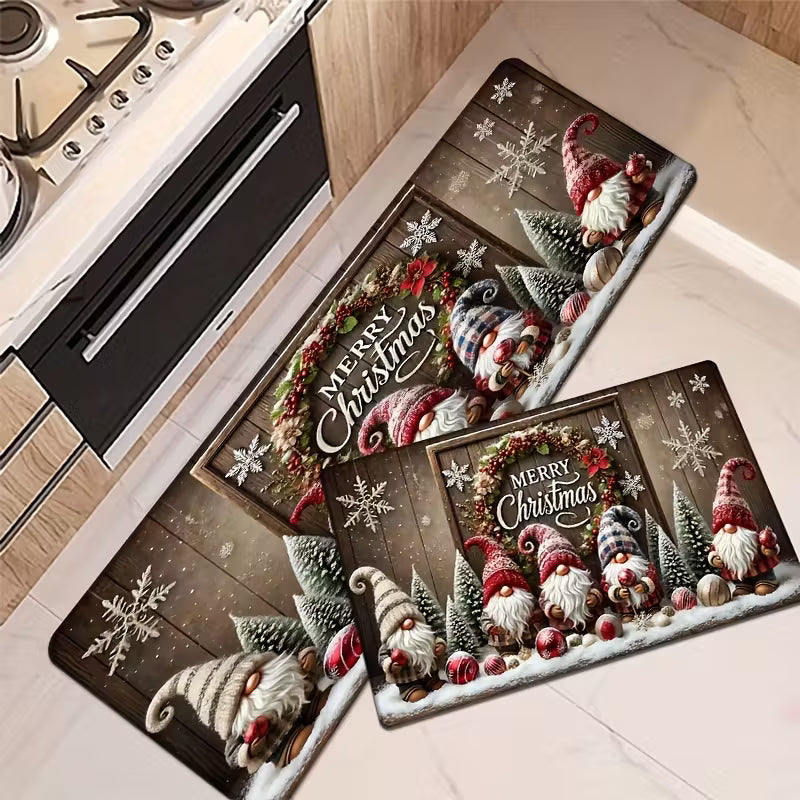 Christmas Kitchen Mat