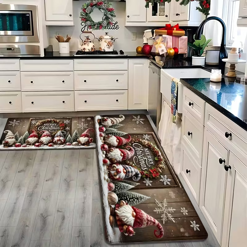 Christmas Kitchen Mat