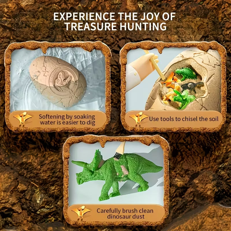 Ephemeral Dinosaur Egg Digging Toy