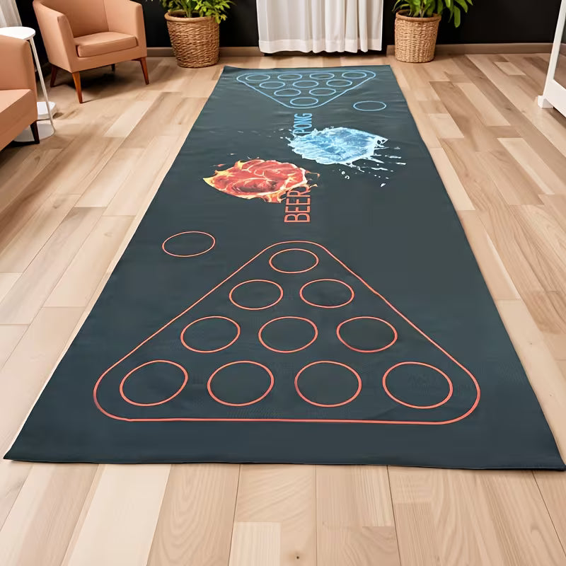 Beer-pong table cloth