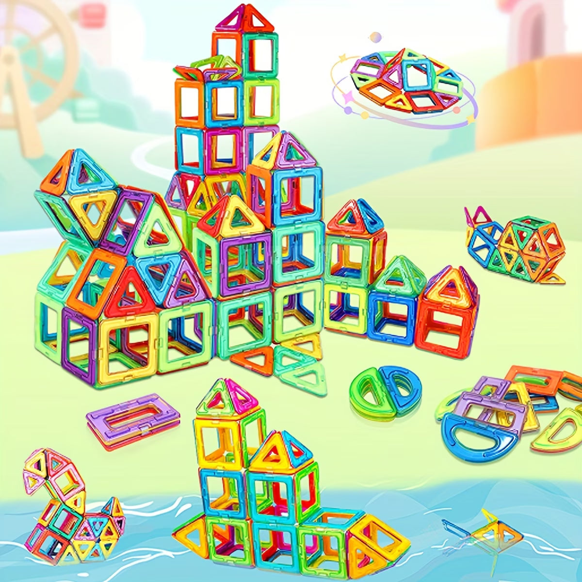 Magnetic Building Blocks