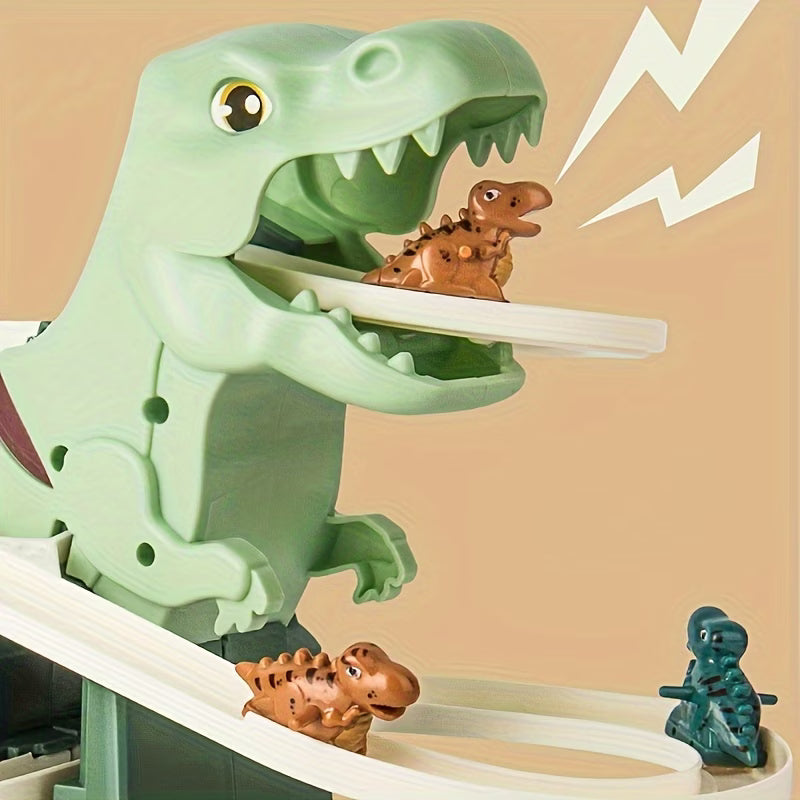 Dinosaur Climbing Slide Track Toy