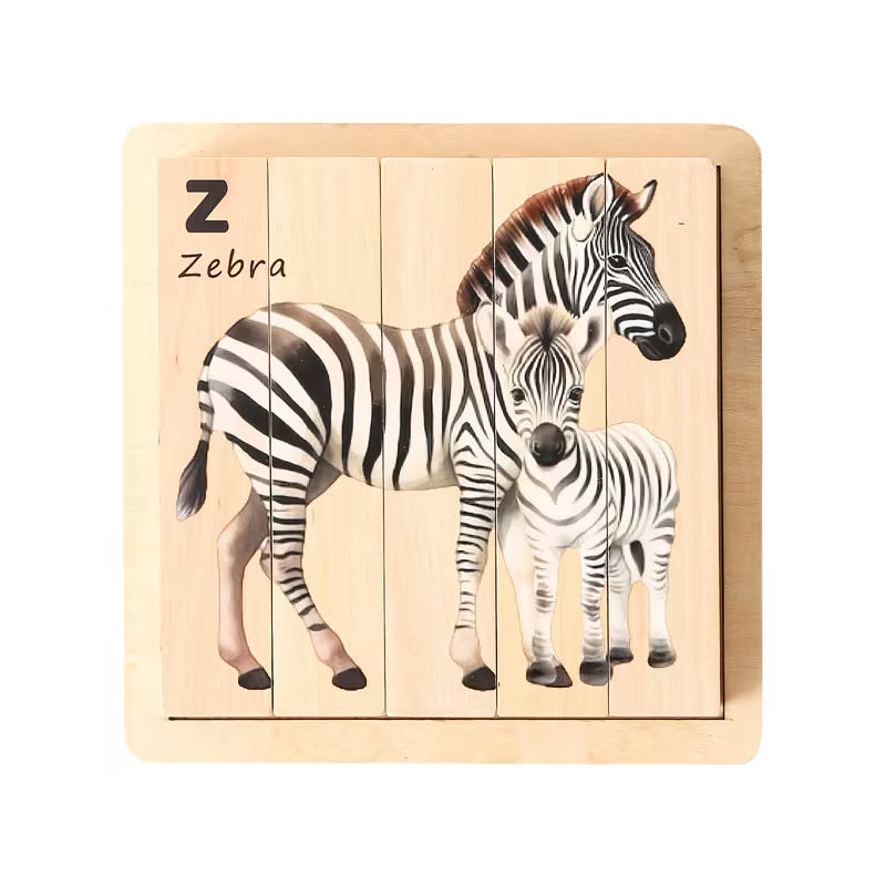 Educational Wooden puzzle blocks