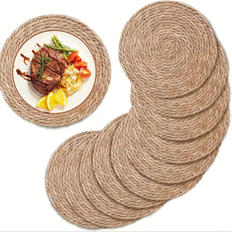Round Rattan Placemats