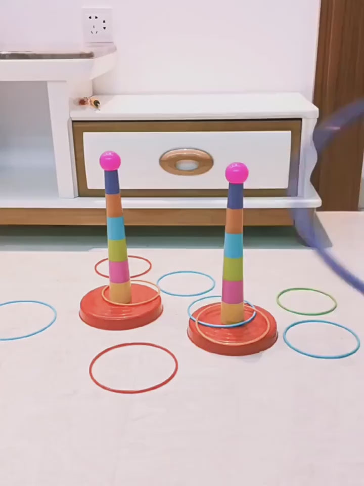 Hoop Tossing Game Set